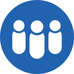 blue people icon
